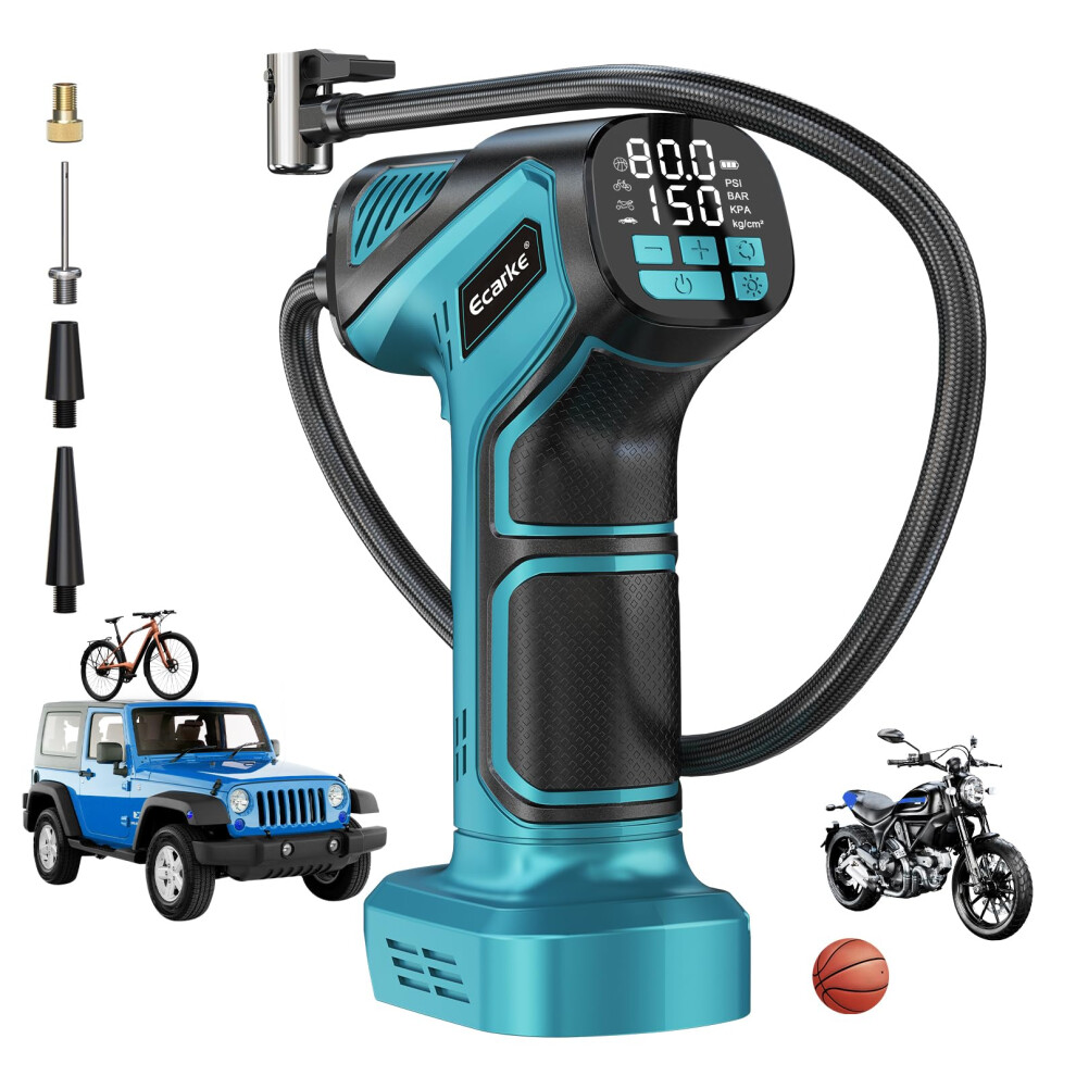 Ecarke Cordless Tire Inflator: Air Compressor For 46637000