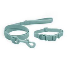 (Large, Ocean) Skye & Murphy All Weather Snappy Collar & Lead Set