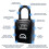 Squire Squire KeyKeep 1 PB - Combination Key Safe – 4 Whe 5