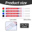 8 PCS Long Nib Marker Pen Waterproof Construction 2