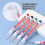 8 PCS Long Nib Marker Pen Waterproof Construction 6