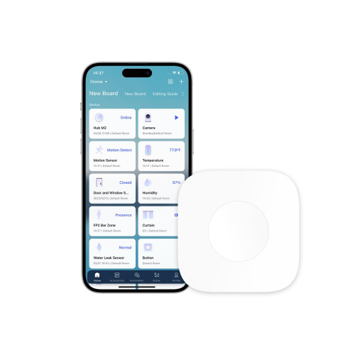 Aqara Wireless Mini Switch, Requires AQARA HUB, Zi