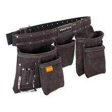 WrightFits Leather Apron Tool Belt, Heavy Duty Too