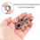 165 Pcs Locknut Assortment, Stainless Steel Lock N 3