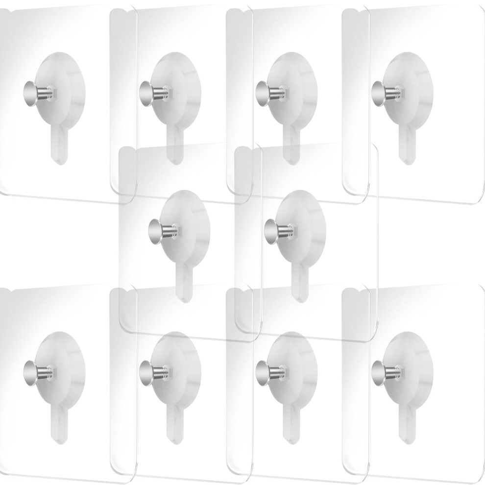 10 Pieces No Nails Picture Hanging Hooks,Stick On 49284959