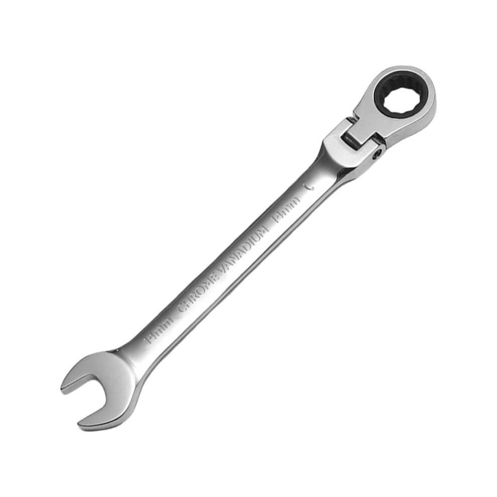 Wiseup Flexible Combination Wrench, 14Mm Ratchet S 49125474