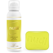Nudi HRT Patch Adhesive Remover Spray and Nudi Pad