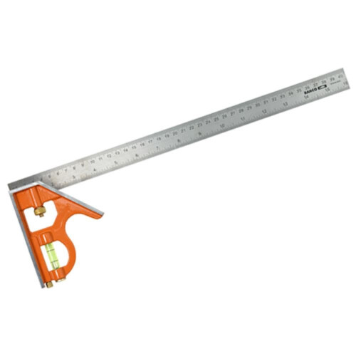 Bahco Bahco CS400 400mm Combination Square, Orange