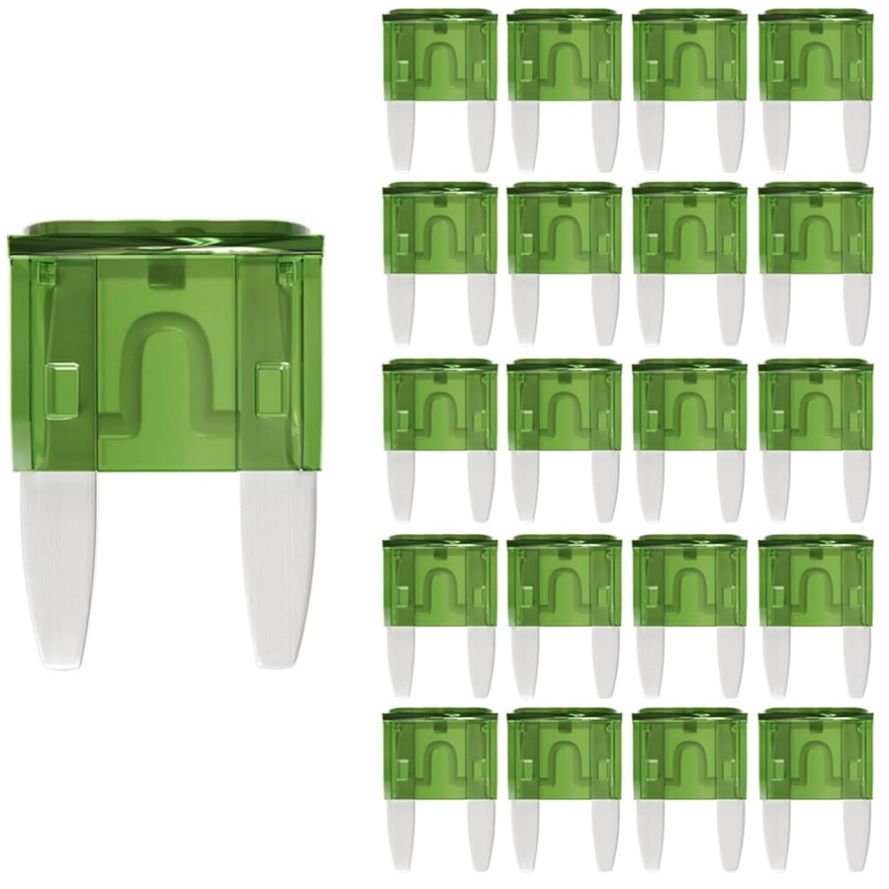 Gebildet 30A Mini Fuse 30 Amp Atm Apm Blade Car Fu 75072704