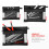 HAUTMEC 3 Pieces Small Tool Pouch, Multi Function Zippered Tool Poly Bag with Mesh Window, Heavy-Duty Clip Organizer HT0126-TB 4