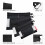 HAUTMEC 3 Pieces Small Tool Pouch, Multi Function Zippered Tool Poly Bag with Mesh Window, Heavy-Duty Clip Organizer HT0126-TB 3