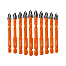 BGTEC Masonry Drill Bits Set - 10pcs 8mm Tungsten