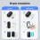 TeckNet TECKNET Wireless Doorbell, Plug in Door Bells Wire 7