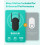 BOTSLAB 5MP Video Doorbell Camera Wireless No Mont 7