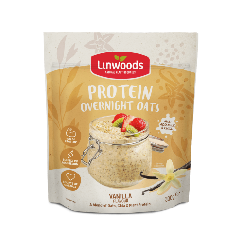 (300g) Linwoods Vanilla Protein Overnight Oats
