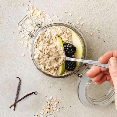 (300g) Linwoods Vanilla Protein Overnight Oats 1