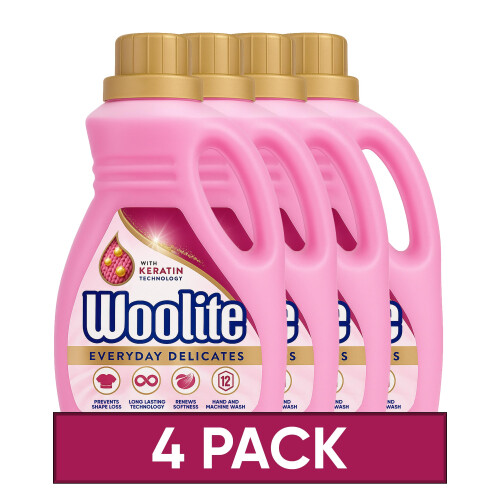 Woolite Laundry Detergent Liquid, 750ml, Pack of