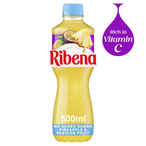 Ribena Ribena Pineapple and Passion Fruit Juice Drink 1