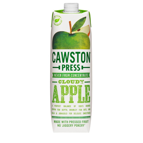 Cawston Press Cloudy Apple Pressed Juice, 1 1