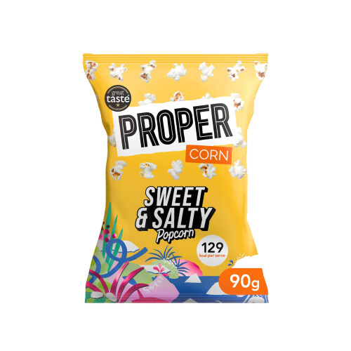PROPER Sweet & Salty Popcorn, 90g x 1
