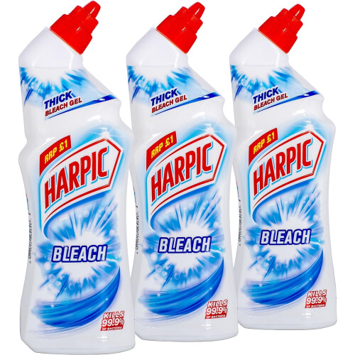 Harpic Harpic Toilet Bleach Gel, Original Scent, Pack