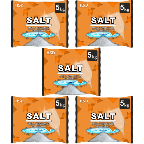 dishwasher salt 5kg powerful crystal, limescale remover
