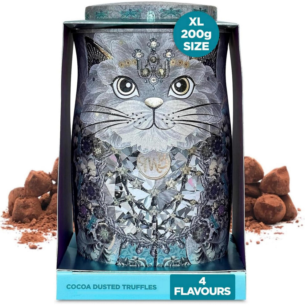 Monty Bojangles Cocoa Dusted Chocolate Truffles Cat