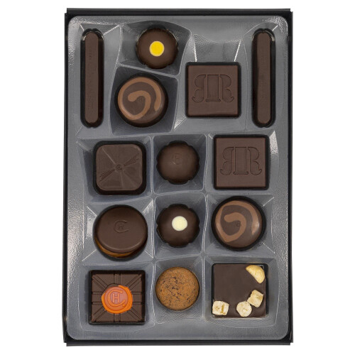 Hotel Chocolat Hotel Chocolat Serious Dark Fix H-Box 155g 2