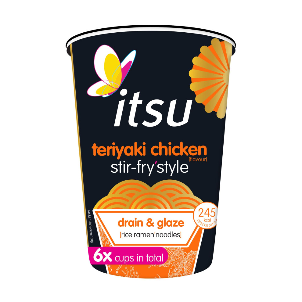 Itsu Teriyaki Chicken Stir Fry Style Noodles