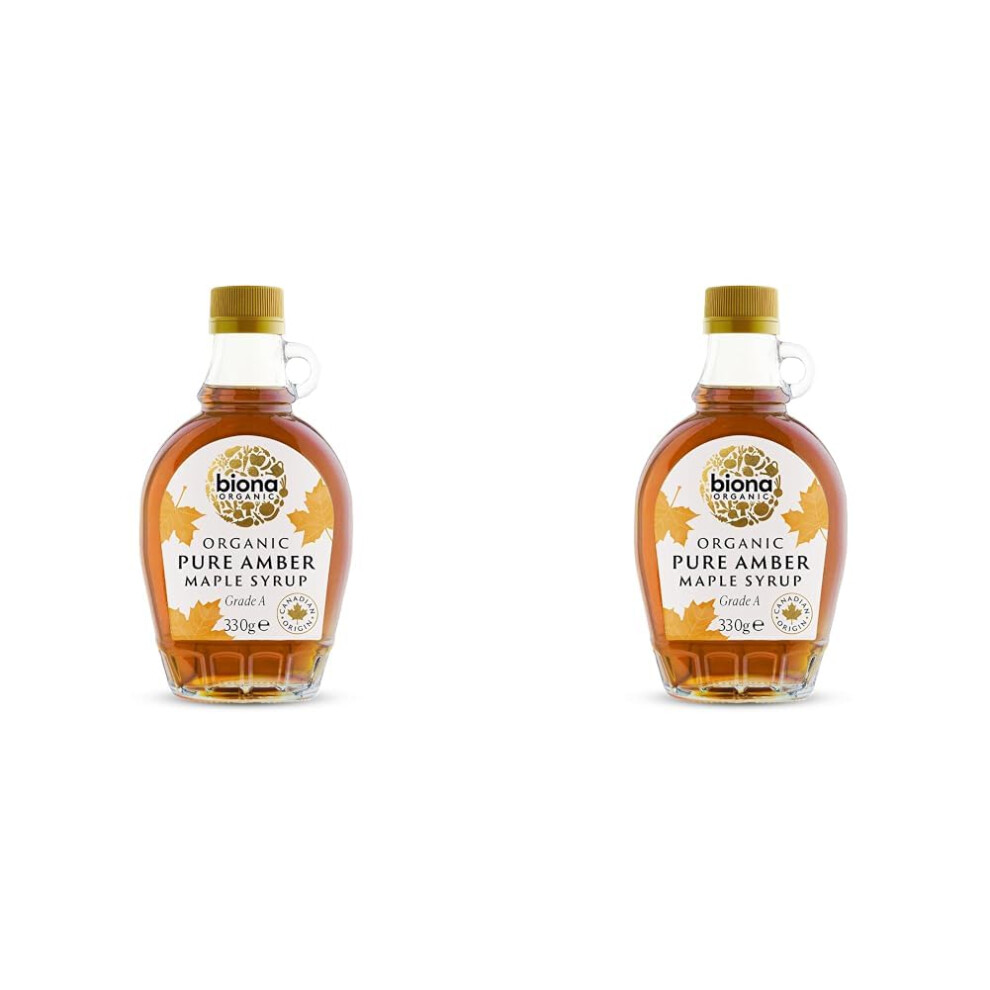Biona Organic Maple Syrup 330G - Amber