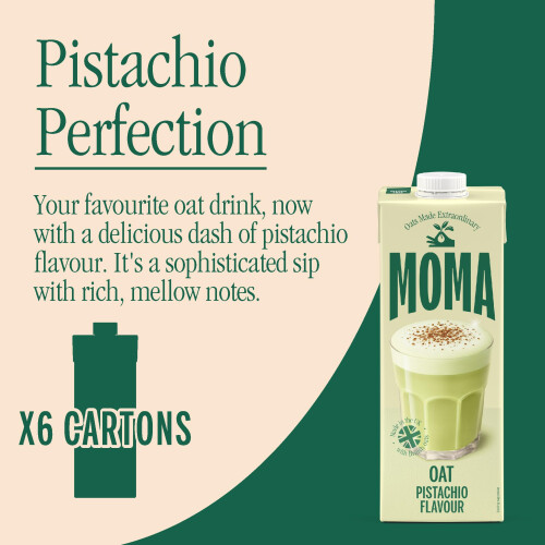 MOMA - Pistachio Flavoured Oat Drink - 2
