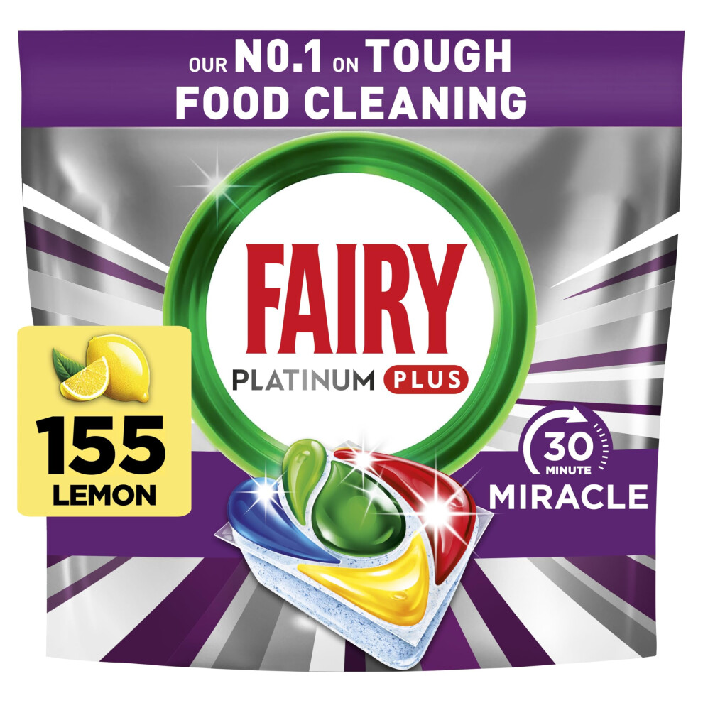 Fairy 30 Minute Miracle Platinum Plus Dishwasher