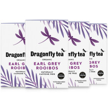 Dragonfly Organic Earl Grey Rooibos Tea, Pack