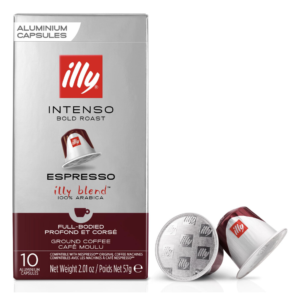 Illy Coffee - Intenso Espresso Coffee Pods