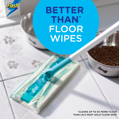 Flash Flash Speedmop Wet Cloth Refills, Floor Cleaner, 2