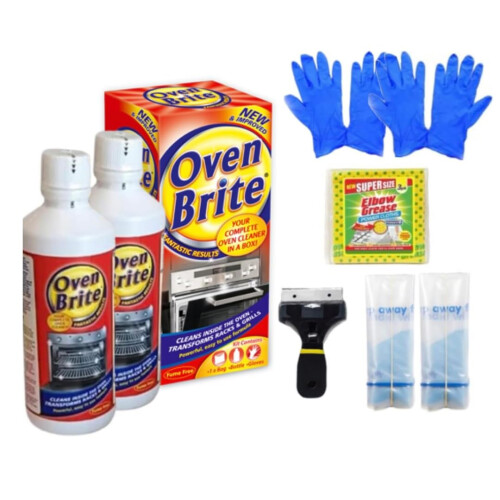 QLV Oven Cleaning Kit 500ml x 2