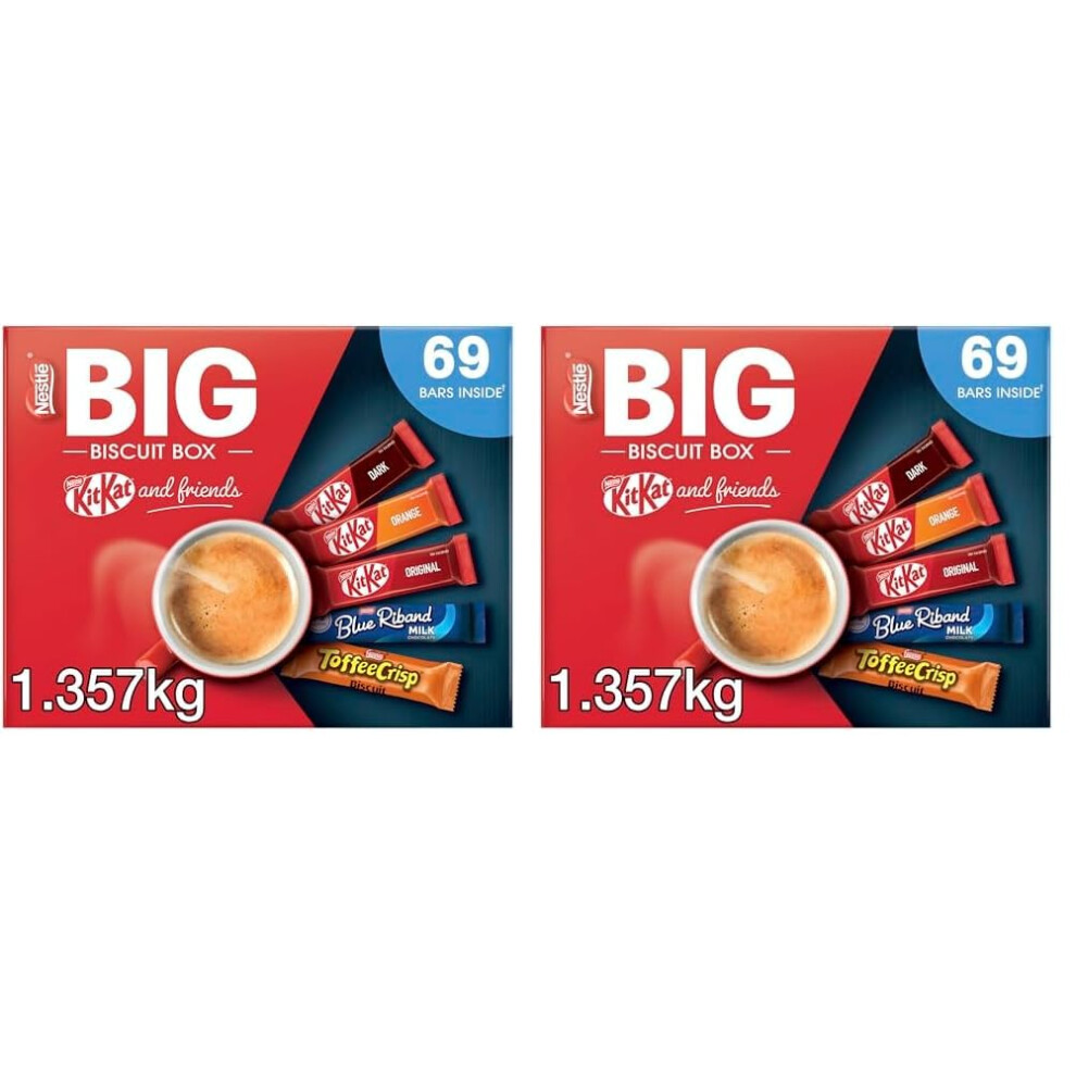 Nestle Nestlé Kitkat And Friends Big Biscuit Box Blue