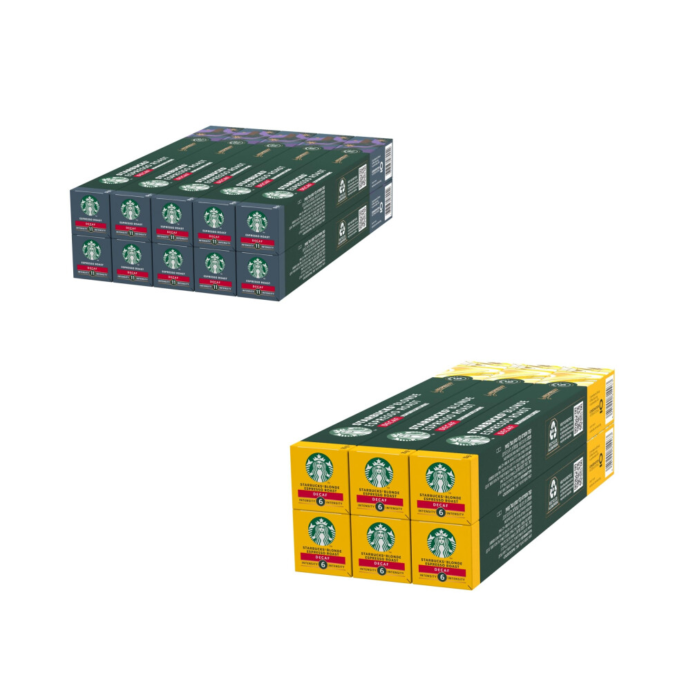 Starbucks By Nespresso Decaf Bundle, Espresso Roast
