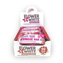 Flower & White Chocolate Crunch Meringue Bars