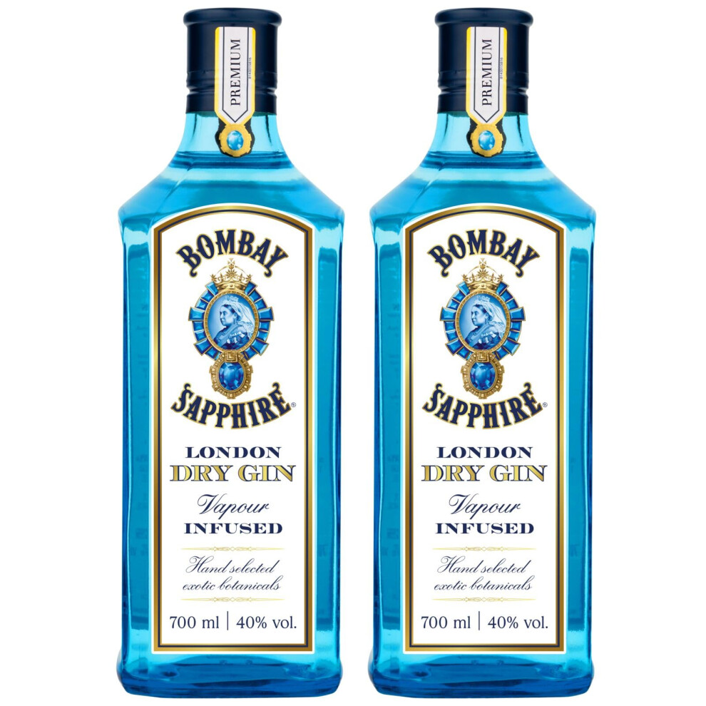 Bombay Sapphire London Dry Gin, 40% Vol.,