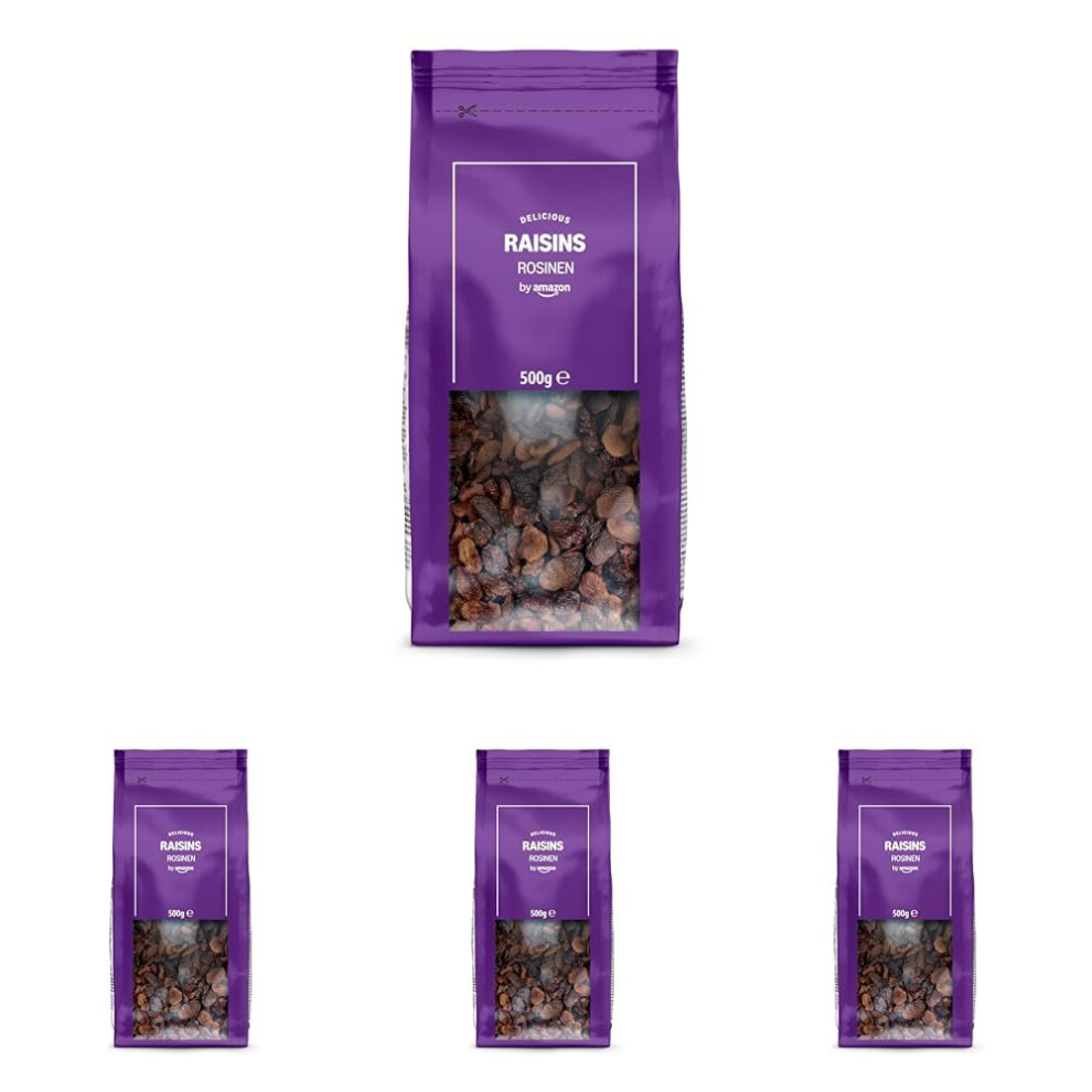By Amazon Raisins, 500G (Pack Of 4)