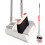 JEHONN Dustpan and Brush Set Long Handled, 1