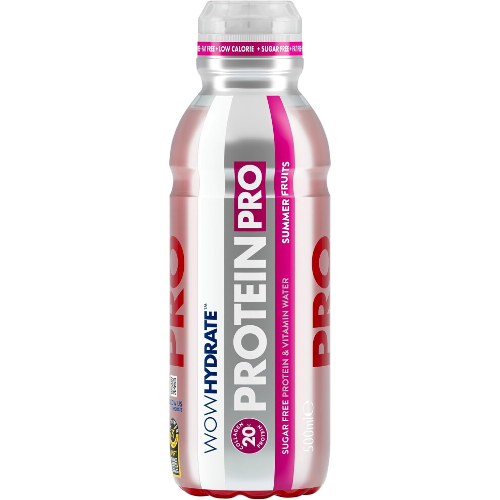 Wow Hydrate Protein Pro Water 10G Summer