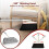 JEHONN Dustpan and Brush Set Long Handled, 4
