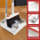 JEHONN Dustpan and Brush Set Long Handled, 8