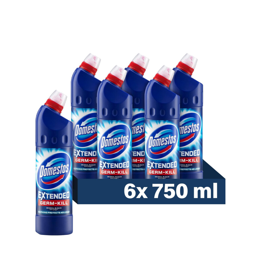 FabFinds Domestos Original Bleach Kills 99.9% Bacteria
