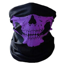 Neck Gaiter Bandana Face Mask 12in1 Unisex Windproof Sun Protection Outdoor Sports Purple