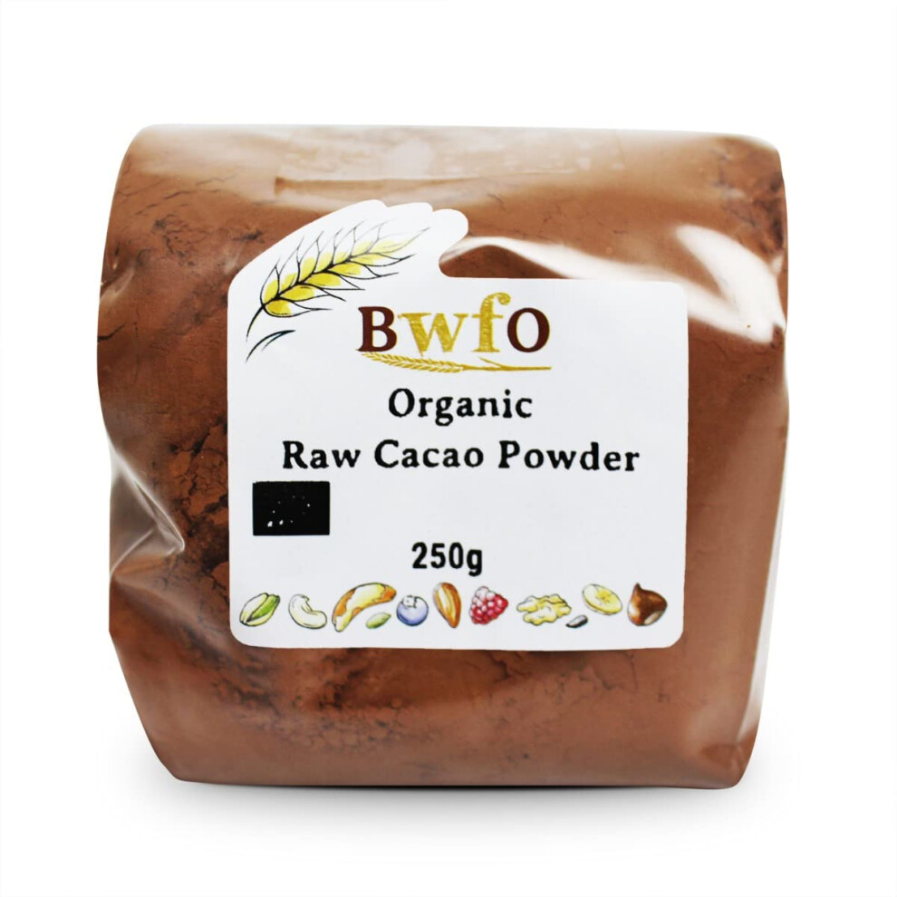 Buy Whole Foods Online Organic Raw Cacao Powder 250G (Bwfo)
