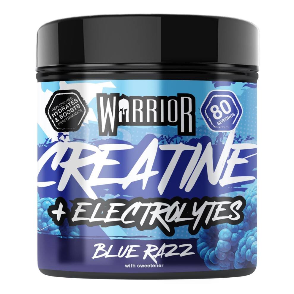 Warrior Creatine Monohydrate Powder + Electrolytes Powder