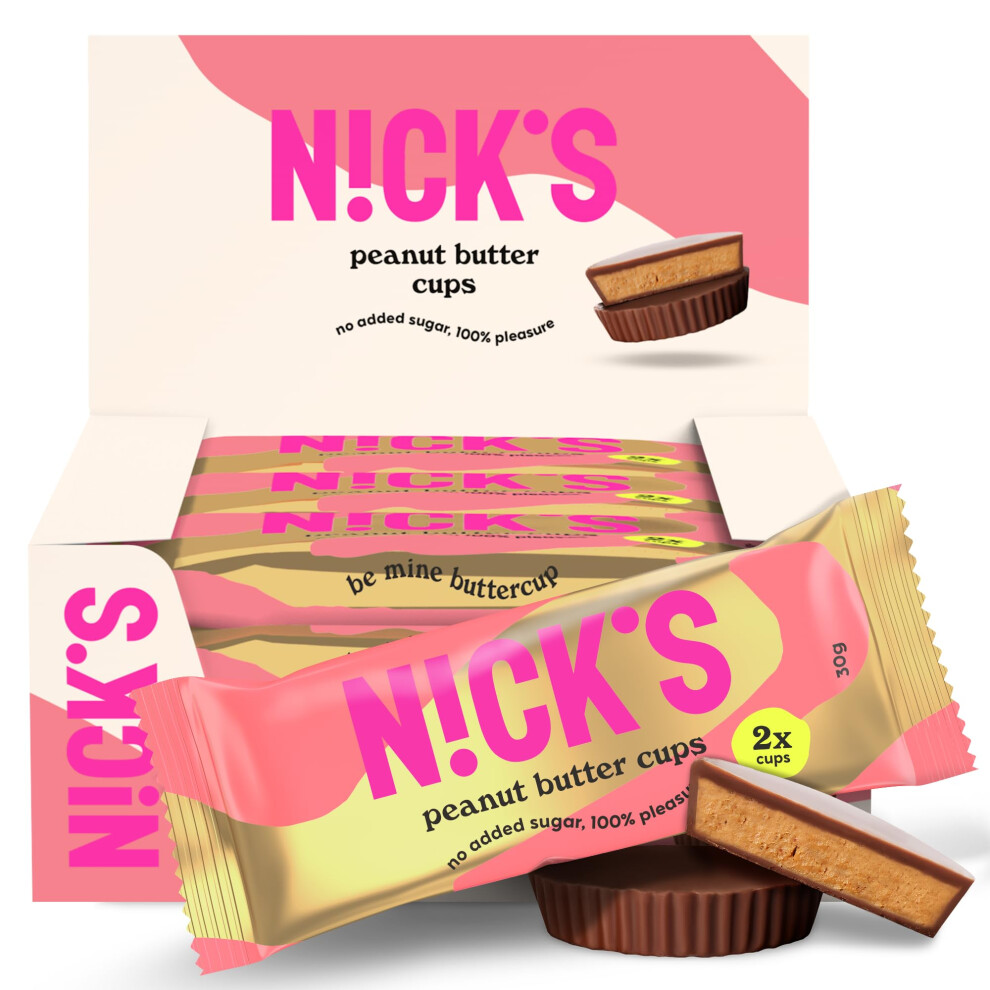 N!Ck's Nicks Peanut Butter Cups, Low Carb Sweet